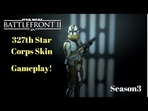 Star Wars Battlefront II (Season 3) 327th Star corps Clone skin Gameplay