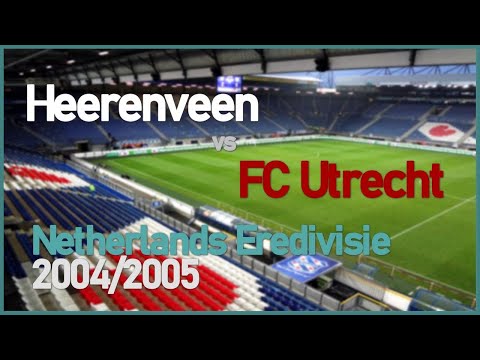 Heerenveen vs FC Utrecht (Netherlands Eredivisie 2004/2005)