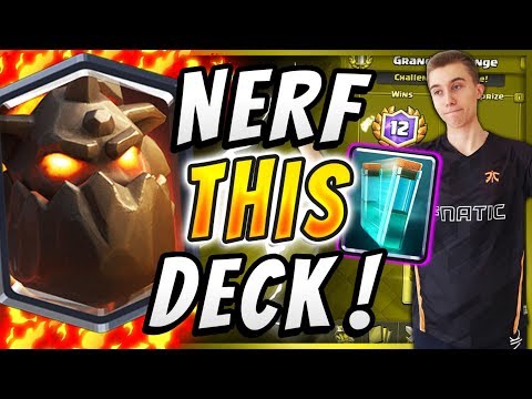 THIS DECK ISN'T FAIR! NERF Clone Lava Hound Deck — Clash Royale