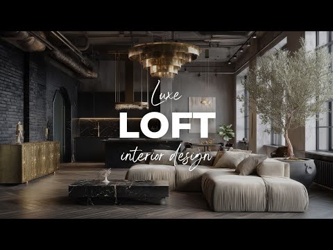 Luxe Loft Interior Design: The Fusion of Individuality, Balance, and Timeless Luxury [4K]