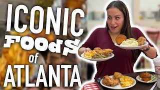 We Try The ICONIC Food of Atlanta // Fried Chicken, Pimento Cheese, & Boiled Peanuts