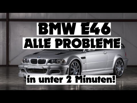 BMW E46 ALLE PROBLEME KAUFBERATUNG  Airbag Rost Lenkwinkelsensor ABS Fensterheber
