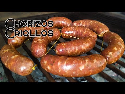 Cómo hacer CHORIZOS CRIOLLOS caseros 🇦🇷 INCREÍBLES!!! | Libro de Recetas |