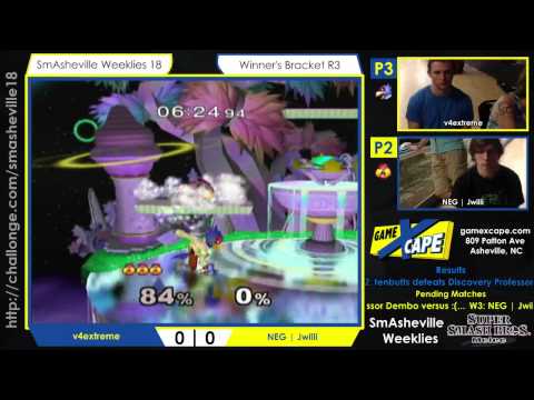 SW18 Winners' Semifinals - v4extreme (Falco) vs NEG | Jwilli (Sheik)