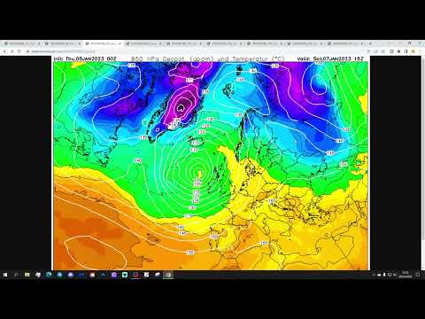 Ten Day European Weather Forecast: 5th To 15th January 2023