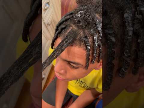 Coils #coils #locs  #starterlocs #starterdreads #dreads