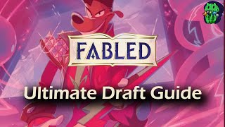 Fabled Ultimate Draft Guide | Disney Lorcana | Sealed | Limited