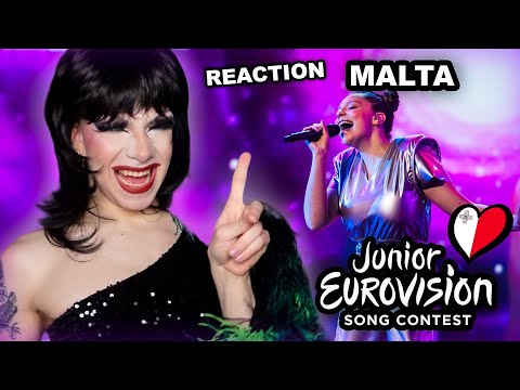 MALTA - Gaia Gambuzza - Diamonds in the Skies (LIVE) | Junior Eurovision 2022 REACTION