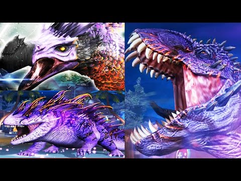DoDo Dino Juggernaut 32 Valkyrie 77 Omega 09 Salamander 16 ALL BOSS | Jurassic World The Game!