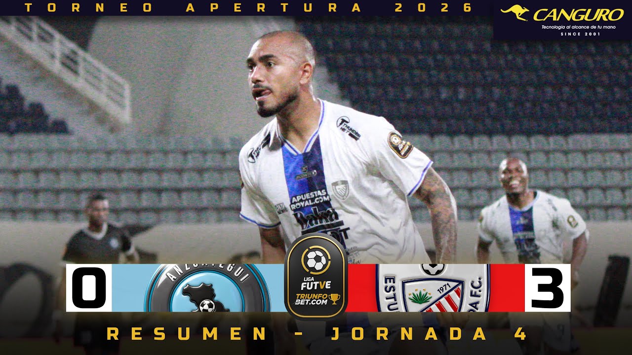 Anzoátegui vs Estudiantes de Mérida Highlights