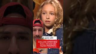 🚨 CHILLING INTERVIEW of 10-year-old Hayden Panettiere