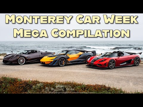 This Is Why Monterey Car Week Is Better Than You Think! (Monterey Car Week Compilation) 