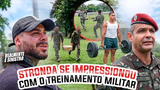 LEO STRONDA ACOMPANHA O TREINAMENTO INSANO FÍSICO DO EXÉRCITO BRASILEIRO