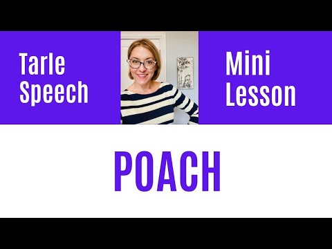 How to Pronounce POACH  - English Pronunciation Mini Lesson