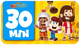 Turma Nô Vadão - Maratona - 30 minutos de música infantil cristã - Histórias Bíblicas e Clássicos