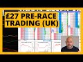 Pre-Race Trading Horses £27 in 5 Minutes (on Betfair's Exchange)