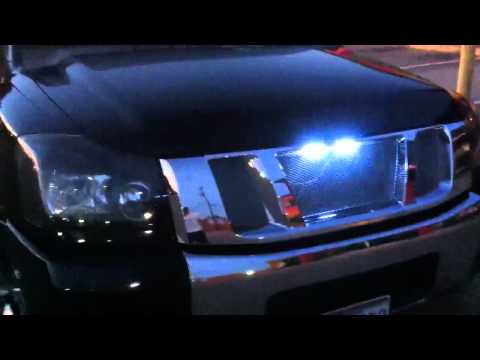 Nissan Titan with AAC LED Scanner Bar