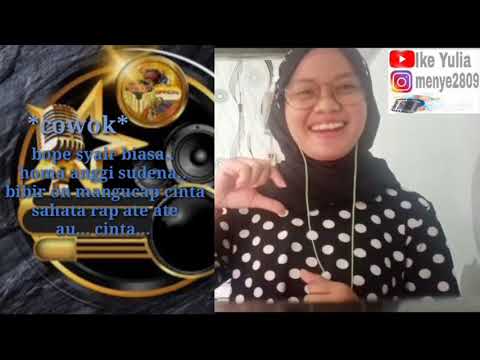 TAPSEL INDA TARGANTI |KARAOKE duet NO VOCAL COWOK |IKE YULIA KARAOKE
