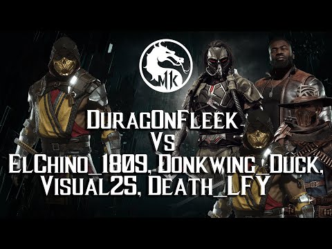 MK11 -  DuragOnFleek Vs ElChino_1809 | Donkwing_Duck | Visual25  | Death_LFY