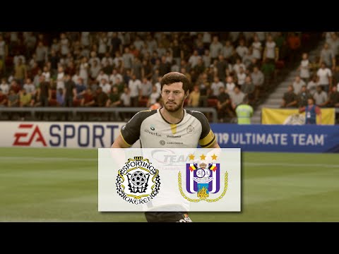 FIFA 19 Proximus ePro League / Sporting Lokeren - Anderlecht / Matchday 13 (FR)
