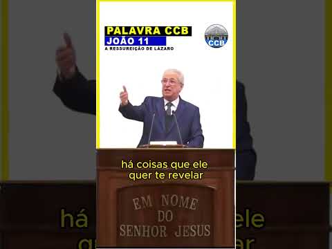 PALAVRA CCB HOJE - Cultos ccb online #Shorts LAZARO #CCB #ccbvideos #ccbbrasil #ccbmocidade