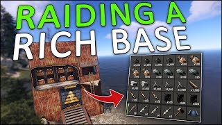 SULFUR PROFIT RAIDING a RICH OCEAN BASE! - Rust Solo #7
