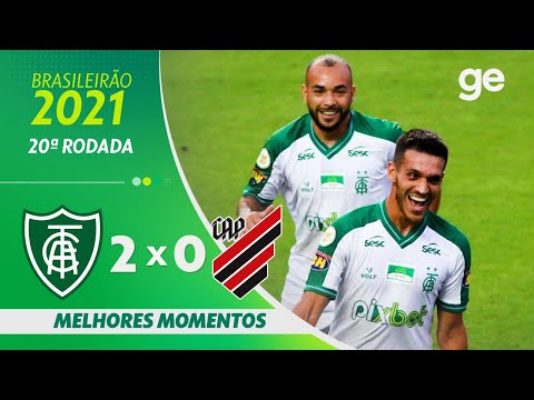 Gols e lances de América-MG x Athletico Paranaense