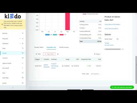 Fitur Filter Tipe Transaksi di Halaman Detail Produk