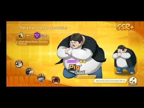 PIG GOD SHOWCASE!! | Showcase Pig God SSR dan SSR+ !! | One Punch Man: The Strongest