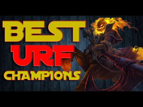 TOP 5 BEST URF CHAMPIONS IN LEAGUE OF LEGENDS | League of Legends