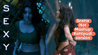 Sneha Hot Mashup• Kattipudi da Version  Actress 