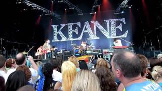 Keane - Back In Time (Live Dalby Forest, North Yorkshire 2010)