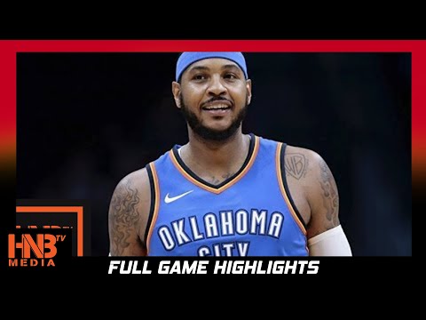 Carmelo Anthony (28 pts) Full Highlights vs Nuggets / Week 4 / Thunder vs Nuggets