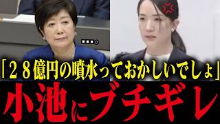 【噴水ファースト】小池百合子を議会で徹底追求...捲れた裏事情がヤバい...【小池都知事/都議会/カイロ大学/学歴詐称疑惑】
