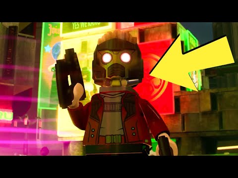 Evolution of Star Lord in LEGO Games