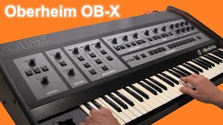 Video thumbnail for Oberheim OB-X Demo by SonicProjects