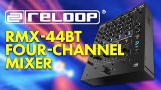Video thumbnail for Reloop RMX-44BT Review 🎚 [4-channel analogue mixer with a twist] by Digital DJ Tips