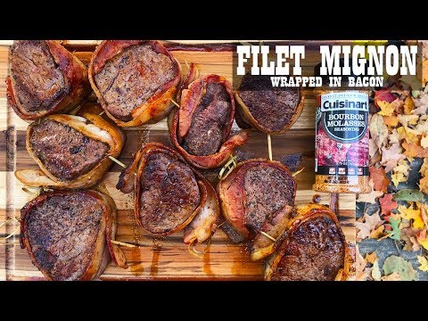 Bacon Wrapped Filet Mignon on the Cuisinart 360 Griddle