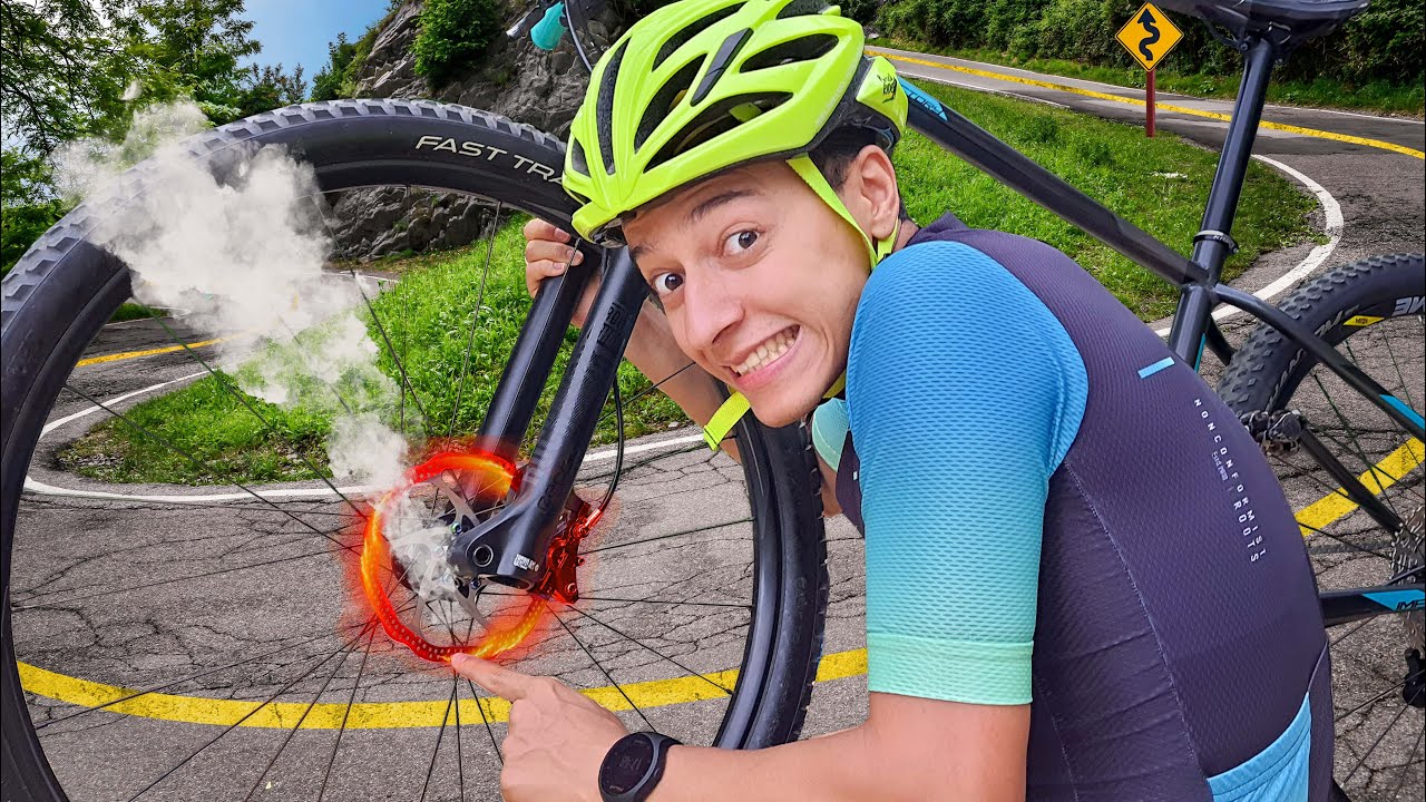 Coloquei pra Derreter o Freio Hidráulico mais Barato da SHIMANO! Testes nos freios a disco da MTB