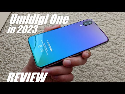 REVIEW: Umidigi One in 2023...Budget iPhone Clone? Nostalgic Gradient Smartphone