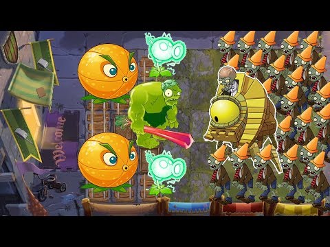 Plants vs Zombies 2 Battlez - Citron, Electric Peashooter vs Lightning Reed