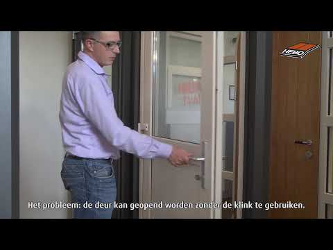 Deur blijft niet in het dagschoot zitten
