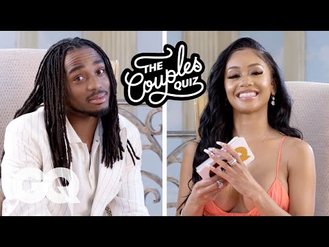 Saweetie Asks Quavo 44 Questions | The Couples Quiz | GQ