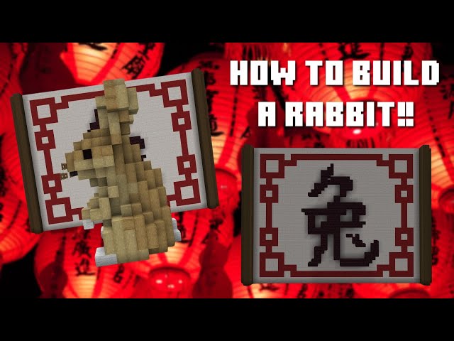 Lunar New Year: Year of the Rabbit build!! Minecraft Map