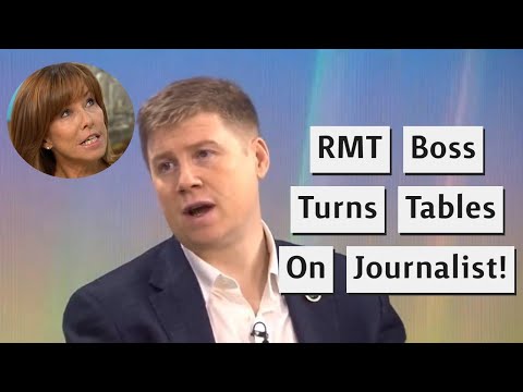 Eddie Dempsey Of The RMT Calls Out The Media To Their Faces!