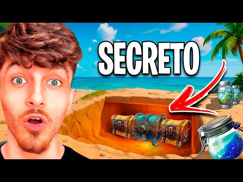 ENCONTREI UM BUNKER SECRETO NA NOVA TEMPORADA DE FORTNITE