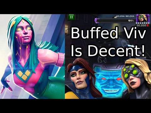 7 Star Rank 3 Buffed Viv Vision Feels A Lot Better! | Marvel Contest Of Champions