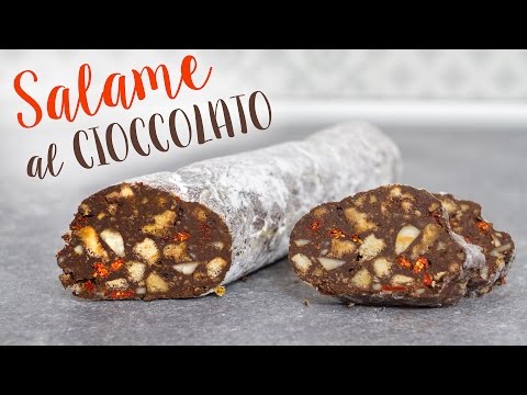 Chocolate Salami without Eggs, Milk, and Butter | Super Easy and Delicious Recipe | VeganoBio.it