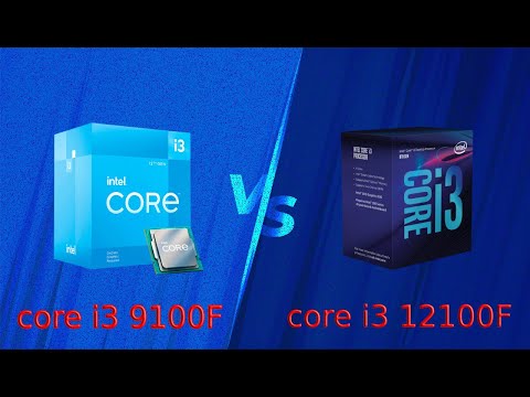 Intel Core i3 9100F vs Core i3 12100F: What are the differences?🤔