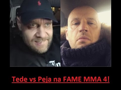 Nieoficjalnie: PEJA vs TEDE na FAME MMA 4 - 22 czerwca w Częstochowie